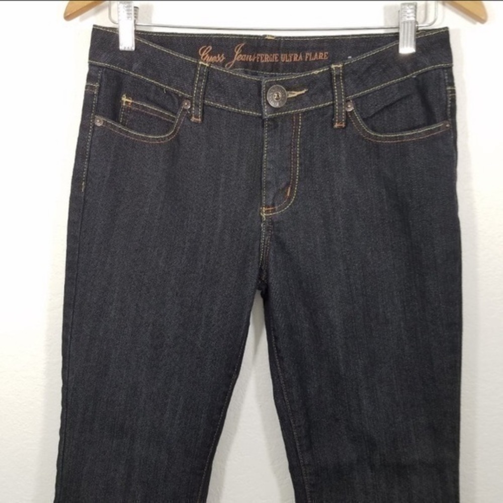 Guess Fergie Ultra Flare Jeans Size 27 - Picture 2 of 5